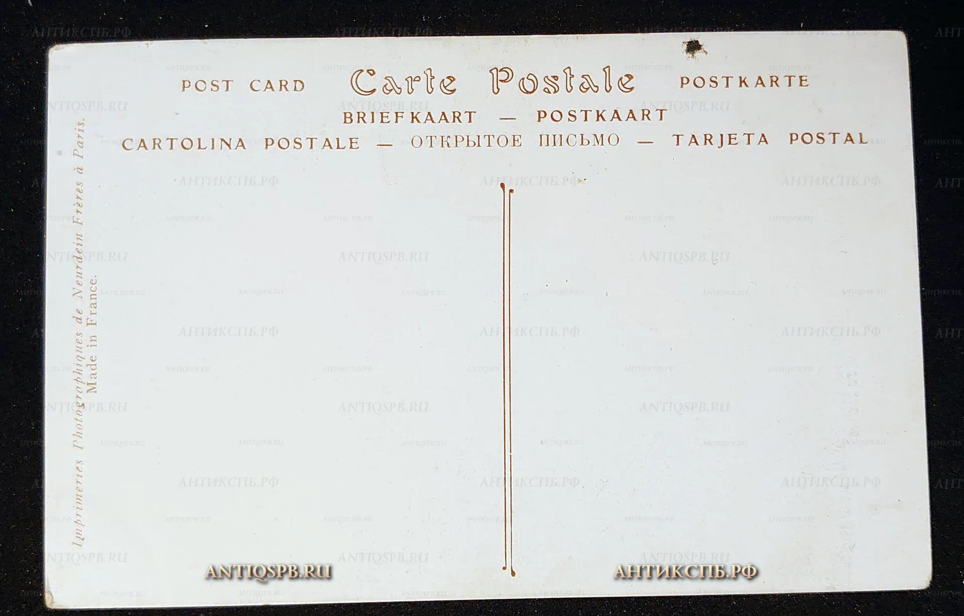 Открытка старинная, открытое письмо "Женщина с нарциссами". Jules Séeberger. Salon de Paris. Нач. ХХ века. Париж. Франция. №7537 